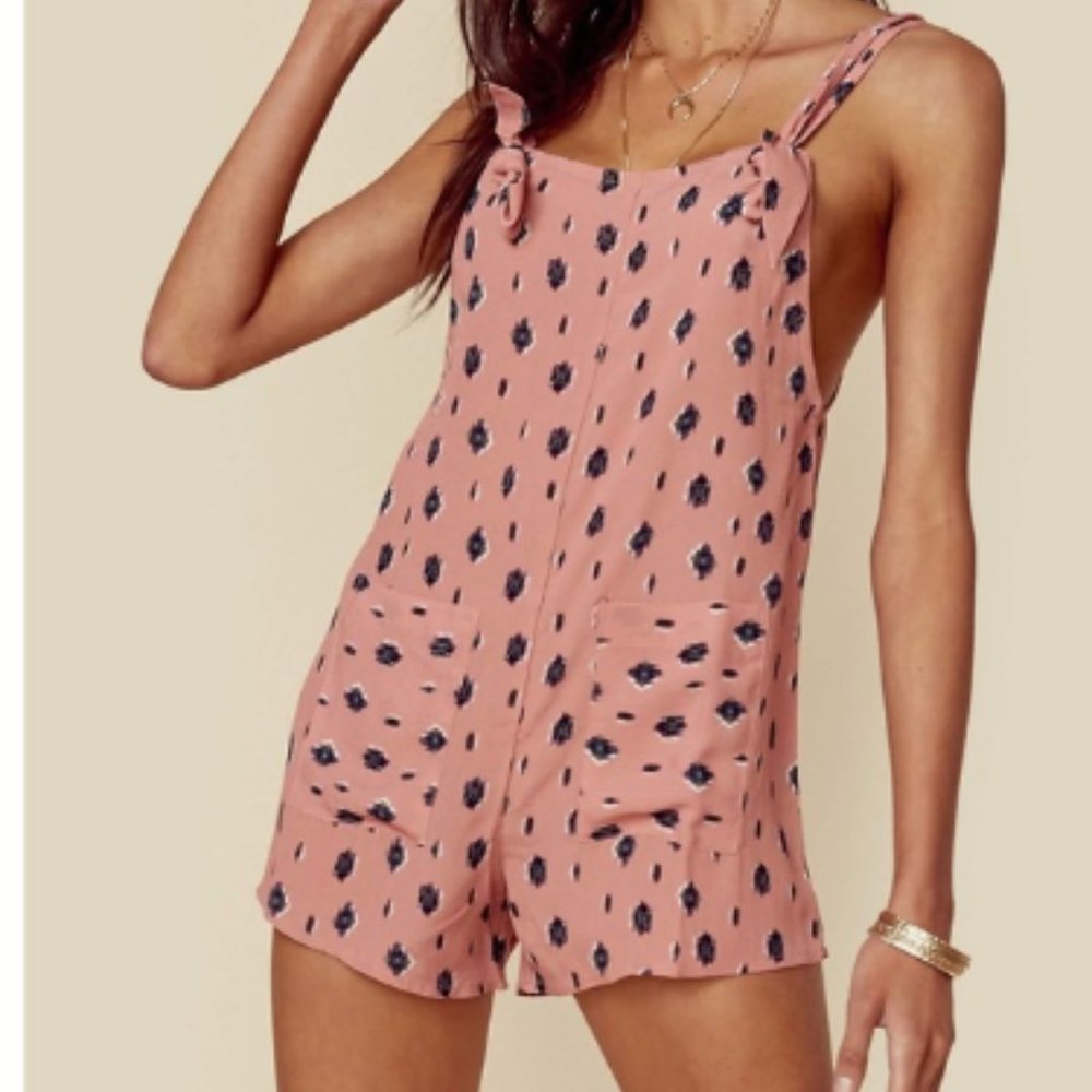 Beach riot swim sky romper